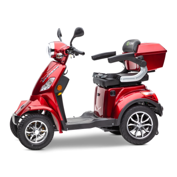 Quad, Vier Rad Roller, Seniorenmobil J4000, Blei Akku, Rot